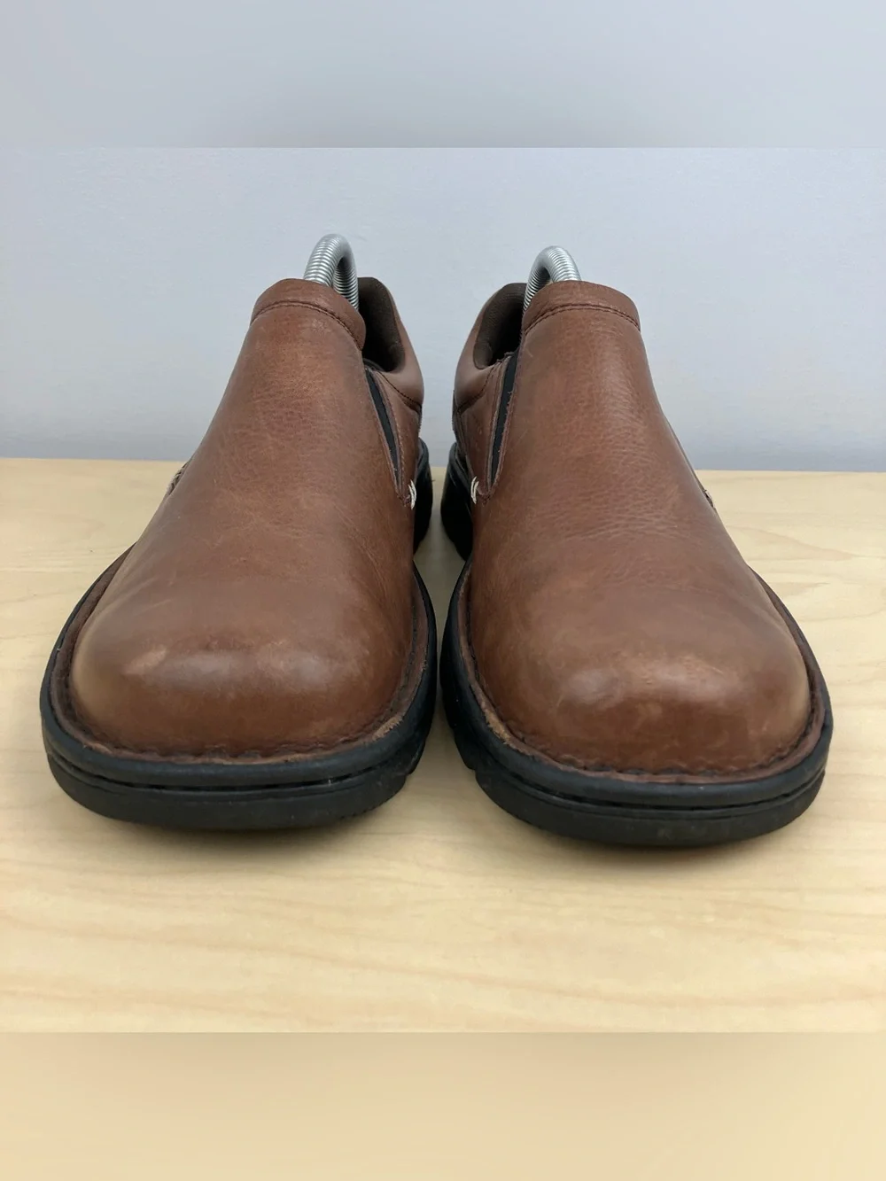Merrell Men’s Size 8.0 World Legend 2 Brown Leather Casual Slip On Loafers
